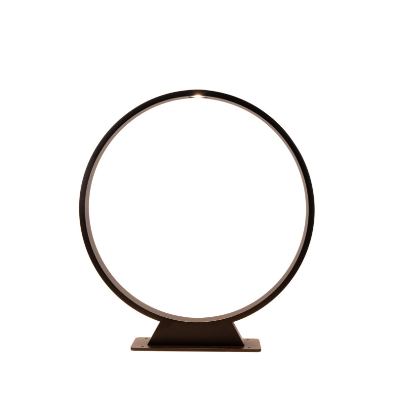 Lucide JEREL - Borne extérieur - Ø 40 cm - LED - 1x5W 3000K - IP54 - Noir