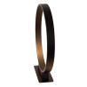 Lucide JEREL - Borne extérieur - Ø 40 cm - LED - 1x5W 3000K - IP54 - Noir