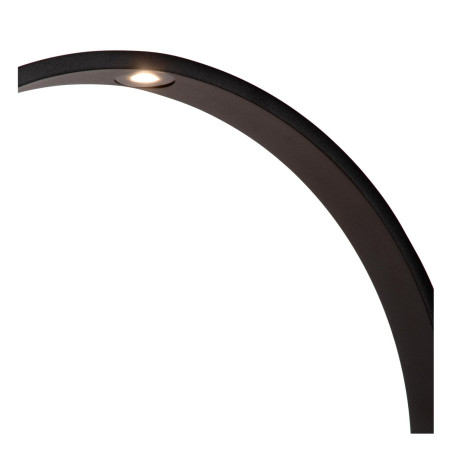 Lucide JEREL - Borne extérieur - Ø 40 cm - LED - 1x5W 3000K - IP54 - Noir