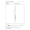 Lucide LORNEX - Spot de jardin - LED - 1x6W 3000K - IP54 - Noir