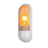 Lucide CAPSULE - Applique murale Intérieur/Extérieur - 1xE27 - IP54 - Blanc