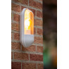 Lucide CAPSULE - Applique murale Intérieur/Extérieur - 1xE27 - IP54 - Blanc