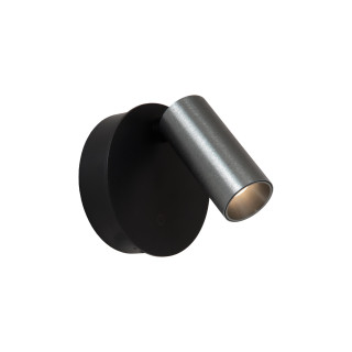 Lucide TONI - Spot mural / Applique mural Rechargeable - Batterie/Piles - Ø 8,1 cm - LED Dim. - CCT - 1x2W - Réf. 29933/02/15