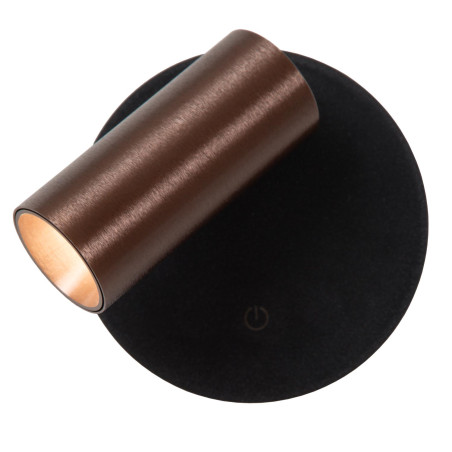 Lucide TONI - Spot mural / Applique mural Rechargeable - Batterie/Piles - Ø 8,1 cm - LED Dim. - CCT - 1x2W - Réf. 29933/02/96
