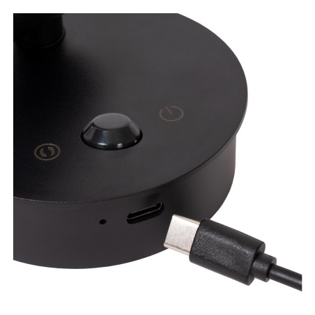 Lucide TONI - Spot mural / Applique mural Rechargeable - Batterie/Piles - Ø 8,1 cm - LED Dim. - CCT - 1x2W - Réf. 29934/02/15