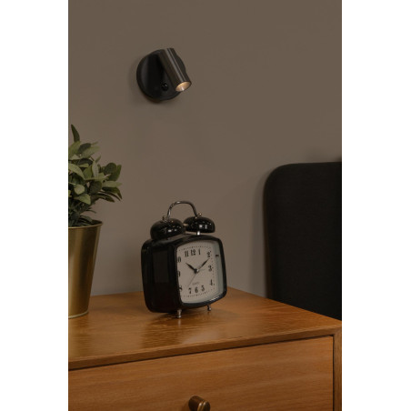Lucide TONI - Spot mural / Applique mural Rechargeable - Batterie/Piles - Ø 8,1 cm - LED Dim. - CCT - 1x2W - Réf. 29934/02/96