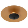 Lucide VULCAN - Plafonnier - Ø 35 cm - LED Dim. - 1x9W 3000K - Noir