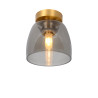 Lucide TYLER - Plafonnier Salle de bains - Ø 16,1 cm - 1xG9 - IP44 - Or Mat / Laiton