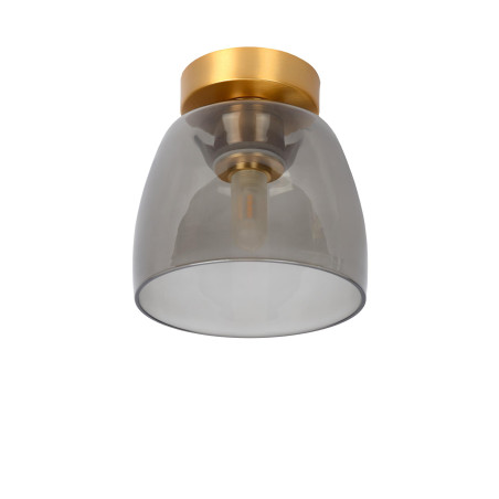 Lucide TYLER - Plafonnier Salle de bains - Ø 16,1 cm - 1xG9 - IP44 - Or Mat / Laiton