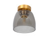 Lucide TYLER - Plafonnier Salle de bains - Ø 16,1 cm - 1xG9 - IP44 - Or Mat / Laiton