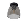 Lucide TYLER - Plafonnier Salle de bains - Ø 16,1 cm - 1xG9 - IP44 - Noir