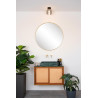 Lucide TYLER - Plafonnier Salle de bains - Ø 16,1 cm - 1xG9 - IP44 - Noir