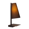 Lucide GREGORY - Lampe de chevet / Applique mural - 1xE27 - Point de rechargement USB - Noir