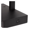 Lucide GREGORY - Lampe de chevet / Applique mural - 1xE27 - Point de rechargement USB - Noir