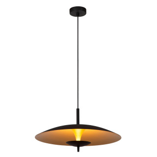 Lucide VULCAN - Suspension - Ø 47 cm - LED Dim. - 1x9W 3000K - Noir
