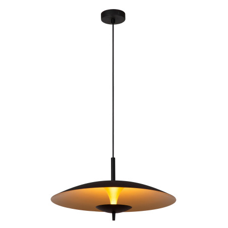 Lucide VULCAN - Suspension - Ø 47 cm - LED Dim. - 1x9W 3000K - Noir