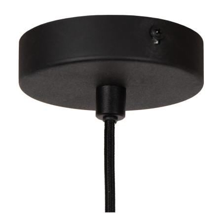 Lucide VULCAN - Suspension - Ø 47 cm - LED Dim. - 1x9W 3000K - Noir