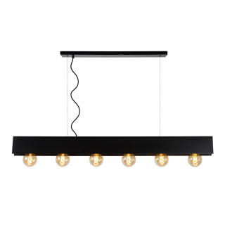 Lucide SURTUS - Suspension - 6xE27 - Noir