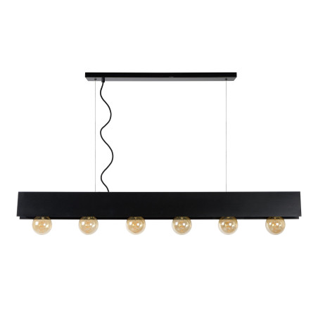 Lucide SURTUS - Suspension - 6xE27 - Noir