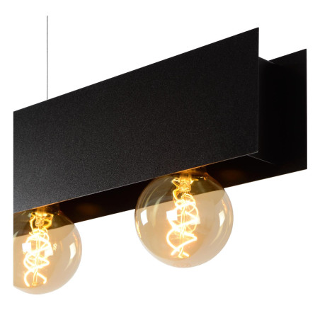 Lucide SURTUS - Suspension - 6xE27 - Noir