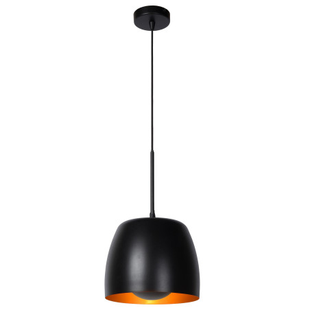 Lucide NOLAN - Suspension - Ø 24 cm - 1xE27 - Noir