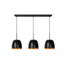 Lucide NOLAN - Suspension - 3xE27 - Noir