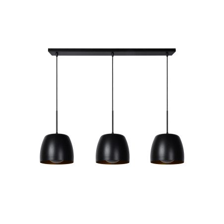 Lucide NOLAN - Suspension - 3xE27 - Noir