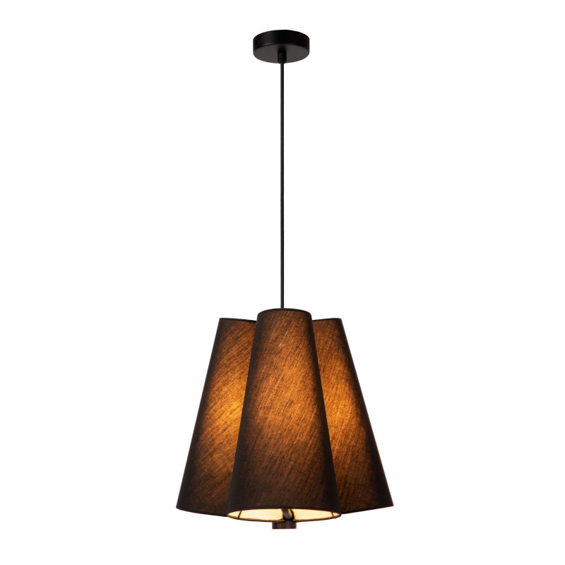 Lucide GREGORY - Suspension - Ø 34,3 cm - 3xE27 - Noir