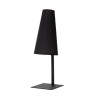 Lucide GREGORY - Lampe de table - 1xE27 - Noir