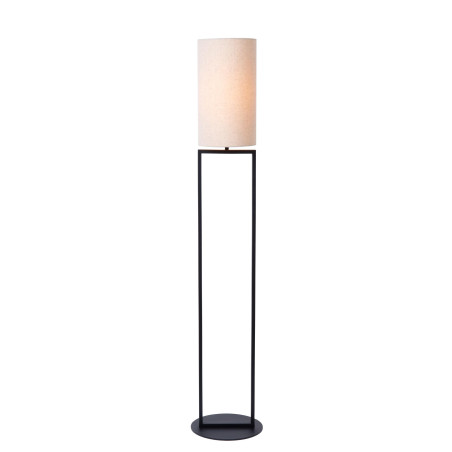 Lucide HERMAN - Lampadaire - Ø 26 cm - 1xE27 - Crème