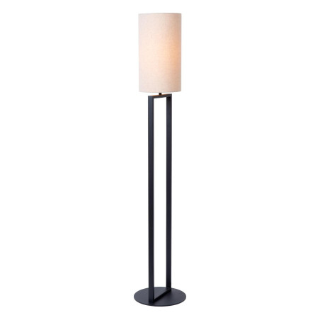 Lucide HERMAN - Lampadaire - Ø 26 cm - 1xE27 - Crème