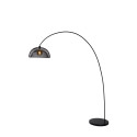 Lucide MESH - Lampadaire arceau - 1xE27 - Noir