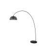 Lucide MESH - Lampadaire arceau - 1xE27 - Noir