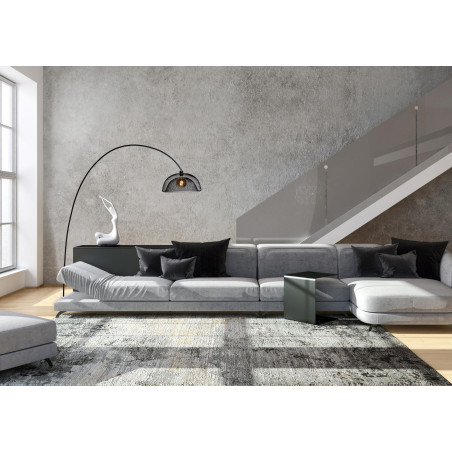Lucide MESH - Lampadaire arceau - 1xE27 - Noir