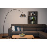 Lucide MESH - Lampadaire arceau - 1xE27 - Noir