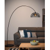 Lucide MESH - Lampadaire arceau - 1xE27 - Noir