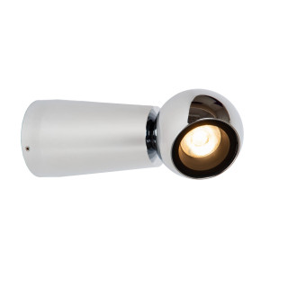 Lucide IPSOS - Applique murale Salle de bains - LED - 1x6W 2700K - IP54 - Chrome