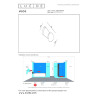 Lucide IPSOS - Applique murale Salle de bains - LED - 1x6W 2700K - IP54 - Noir