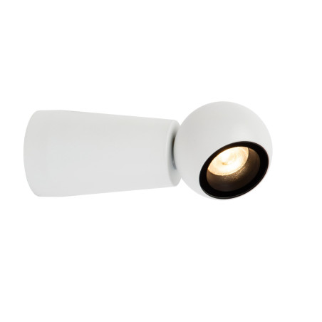 Lucide IPSOS - Applique murale Salle de bains - LED - 1x6W 2700K - IP54 - Blanc