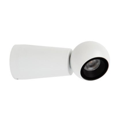 Lucide IPSOS - Applique murale Salle de bains - LED - 1x6W 2700K - IP54 - Blanc