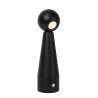 Lucide IPSOS - Lampe de table Rechargeable - Batterie/Piles - LED Dim. - 1x3W 2700K - Noir