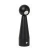 Lucide IPSOS - Lampe de table Rechargeable - Batterie/Piles - LED Dim. - 1x3W 2700K - Noir