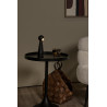 Lucide IPSOS - Lampe de table Rechargeable - Batterie/Piles - LED Dim. - 1x3W 2700K - Noir
