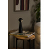 Lucide IPSOS - Lampe de table Rechargeable - Batterie/Piles - LED Dim. - 1x3W 2700K - Noir