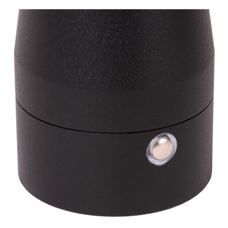Lucide IPSOS - Lampe de table Rechargeable - Batterie/Piles - LED Dim. - 1x3W 2700K - Noir