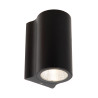 Lucide AKRA - Applique murale Intérieur/Extérieur - LED - 1x6W 2700K - IP54 - Noir