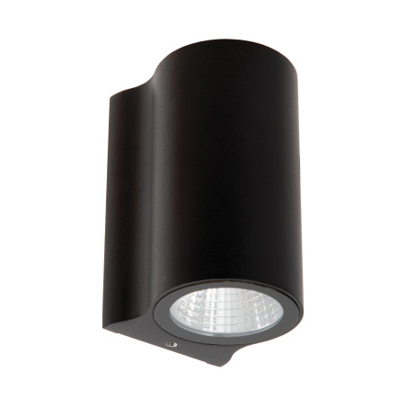 Lucide AKRA - Applique murale Intérieur/Extérieur - LED - 1x6W 2700K - IP54 - Noir
