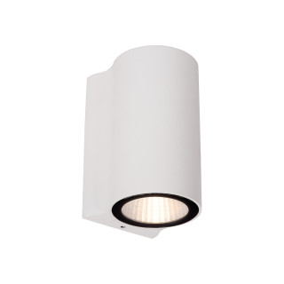 Lucide AKRA - Applique murale Intérieur/Extérieur - LED - 1x6W 2700K - IP54 - Blanc
