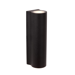 Lucide AKRA - Applique murale Intérieur/Extérieur - LED - 2x6,5W 2700K - IP54 - Noir