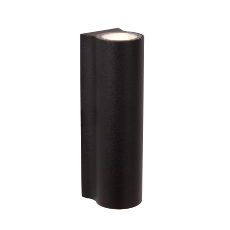 Lucide AKRA - Applique murale Intérieur/Extérieur - LED - 2x6,5W 2700K - IP54 - Noir